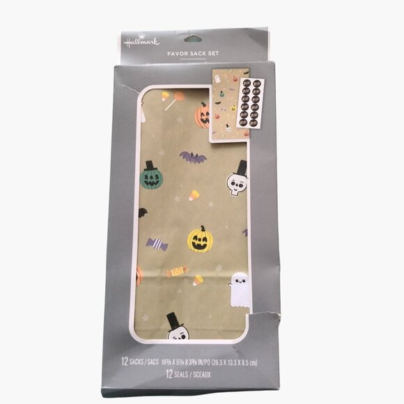 Hallmark Halloween Treat Bags Favor Sack Stickers - Picture 2 of 4